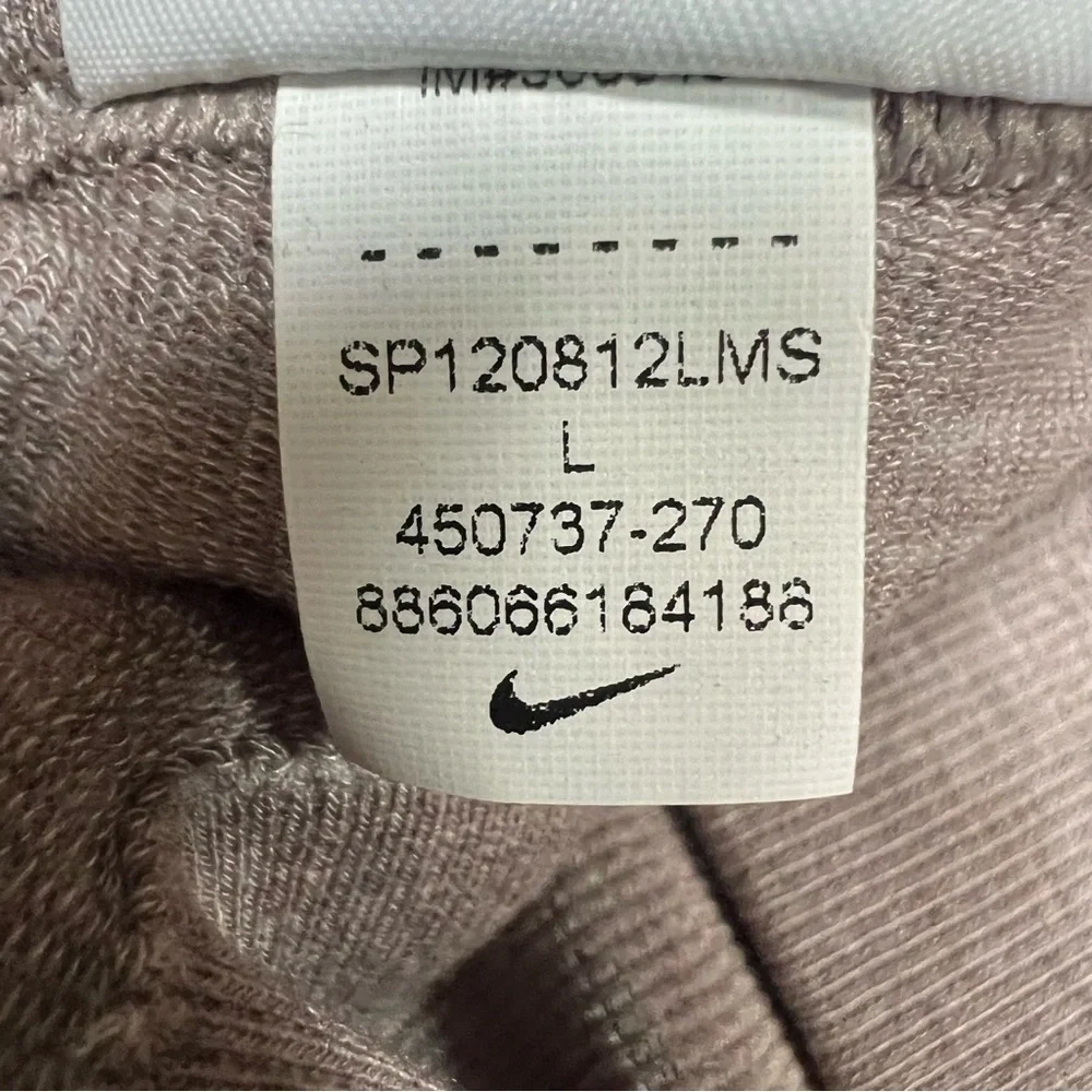 Nike Women's Racerback Sports Top Light Brown/white Inner Bra Size L